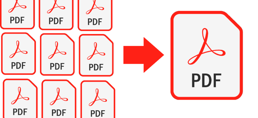 сшить pdf в один файл