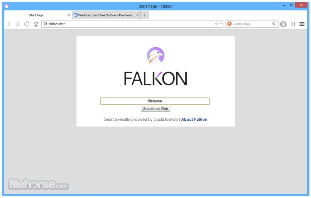 falkon браузер